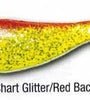 Luckie Strike Shad Minnow MC 2" 100ct Chart Glitter-Red Black
