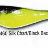 Luckie Strike Shad Minnow MC 2" 100ct Silk Chart-Black Back