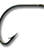 Mustad Wide Gap Hook Bronze 100ct Size 1-0