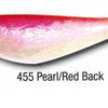 Luckie Strike Shad Minnow MC 3" 100ct Pearl-Red Back
