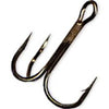 Gamakatsu Treble Hook Round Bend Black Nickle Size 6 12ct