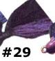 Arkie 1-4 Bucktail 6-cd Black-Purple