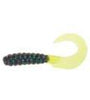 Action Bait 3" Curly Grubs 25pk June Bug Chartreuse