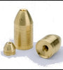 Bullet Weight Brass Worm Weight 4ct 1-2