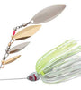 Booyah Super Shad 3-8 Silver Chartreuse