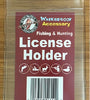 Kingfisher License Holder 2.75" x 4"