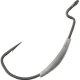 Eagle Claw Weighted Black Worm Hook 1-16oz 5ct Size 3-0