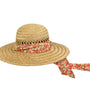 Outdoor Cap Ladies Straw Hat - Natural Red Band