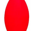 Comal Snap-On Oval Float 2.50" 25-bag Red