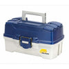 Plano 2-Tray Tackle Box Blue Metallic-Off White